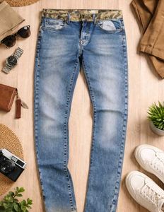 🔥Men’s Light Slim Fit Denim Jeans|Everyday Wear