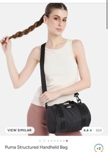 Puma Black Handheld Bag