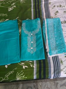 Beautiful Teal Kurta Set