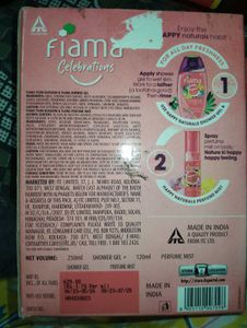 Fiama Celebrations Shower Gel &amp; Perfume Mist