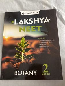 Lakshya NEET Botany Book Module 2