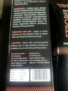 Vellasio Strobe Cream - Blush Pink