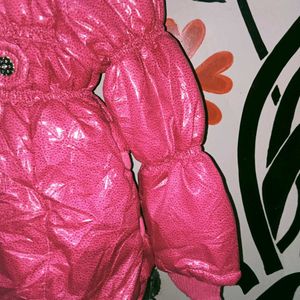 Pink Puffer Jacket