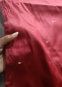combo Silk saree and sleevless Top