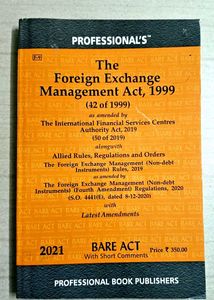 Foreign Exchange Management Act 1999 FEMA #BareAct