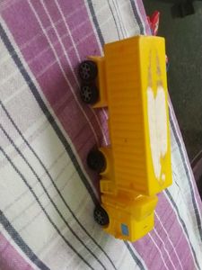 Yellow Toy Truck container lorry