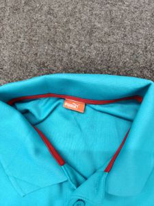 Puma Blue Polo T-Shirt