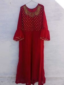 New Meroon Dress
