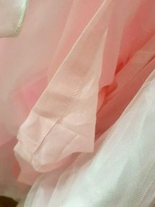 Elegant Pink Flower Girl Dress