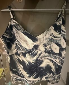 Stylish Swirl Print Camisole Top