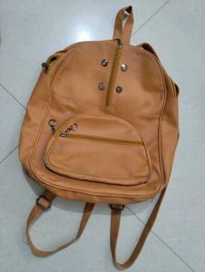 Stylish Tan Backpack