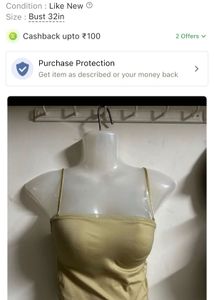 Satin Camisole Top