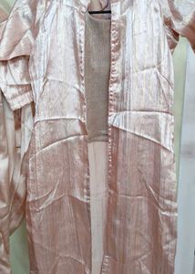 Elegant Shimmering Top , Jacket &amp; dhotiSet