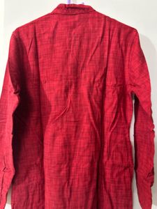 Men's Red Kurta