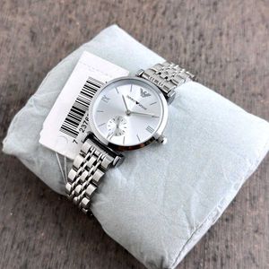 Emporio Armani Silver Watch PREMIUM QUALITY FOR LA