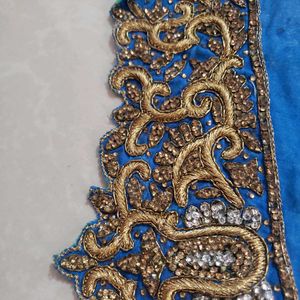 Embellished Blue heavy work patch