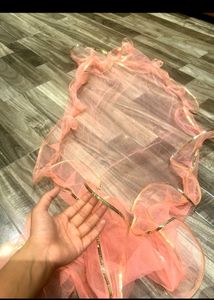 Pink Sharara Set With Chunni