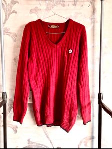 Maroon Sweater Size M- L