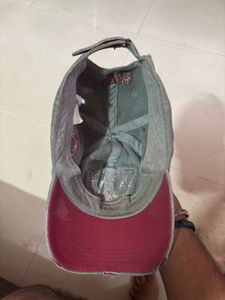 Denim Cap with "W" Logo