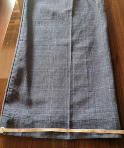 MARKS &amp; SPENCER COTTON TWEED PAPER BAG PANTS