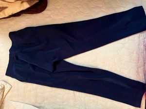 Elegant Navy Blue Trousers