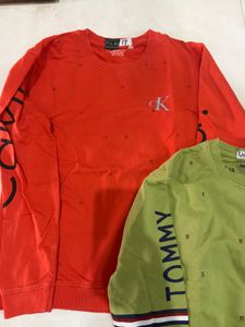 2 Cool Sweat shirts..Calvin Klein &amp; Tommy Hilfiger