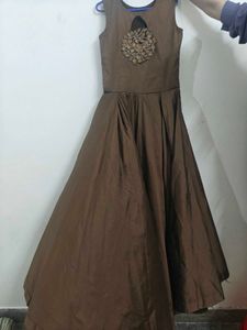 Beautiful Brown Ethnic Gown
