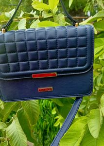 Fastrack Navy Blue Satchel/ Handbag /Slingbag