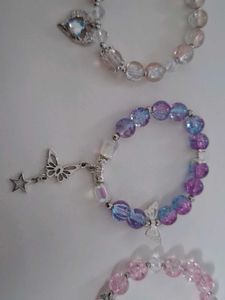 Set of 3 Beaded Bracelets