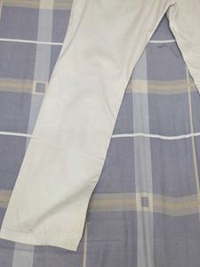 Men's Cream Chinos
