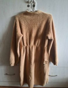 Fleece Tan Dress