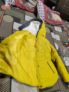 Yellow Winter Jacket