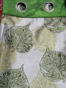 Leaf Print Curtain 2