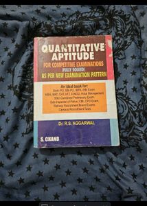 Quantitative Aptitude For Competitive Examination