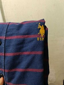 U.S. Polo Assn. Men's Striped Button-Down Shirt
