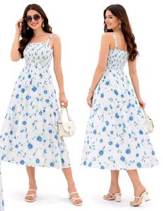 Floral Print Maxi Dress
