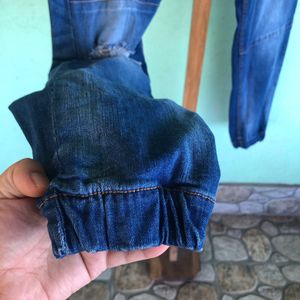 Splash Denim Jogger