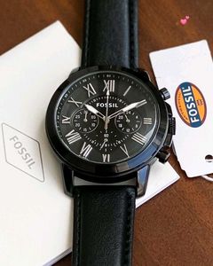 FOSSIL PREMIUM MENS BLACK BELT WATCH AT SALE