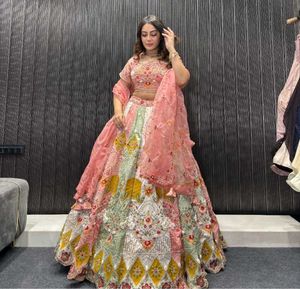 Stunning Embroidered Lehenga Choli Set