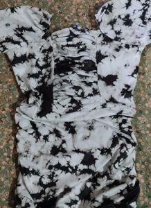 Trendy Tie-Dye Bodycon Dress