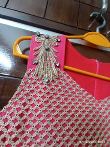 Elegant Pink Maxi Dress