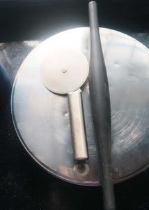 Pizza Cutter and Rolling Pin Set