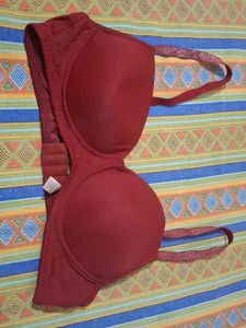 Maroon Padded Bra