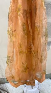 Sheer Floral Skirt