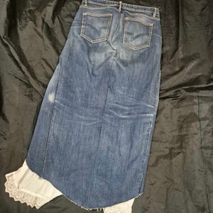 y2k straight long shirt Ruffled Overlay whimsical