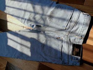 Light Wash Wide Leg Jeans