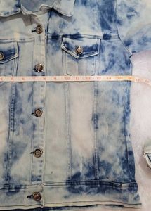 Trendy Acid Wash Denim Jacket