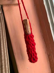 Chic Red Tassel Keychain/Bag Charm