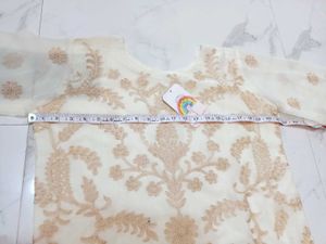 Elegant Embroidered Kurta Set 3pc xl