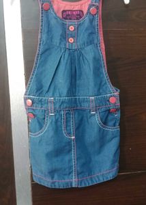 Cute Denim Jumper Dress